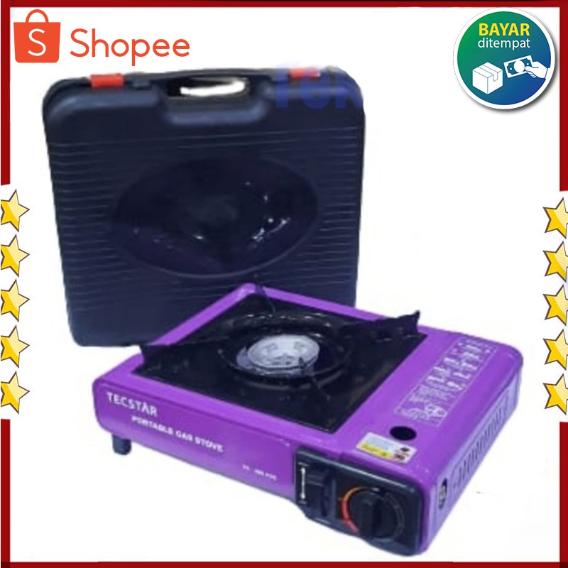 Kompor Portable Tecstar 1 Tungku-ungu
