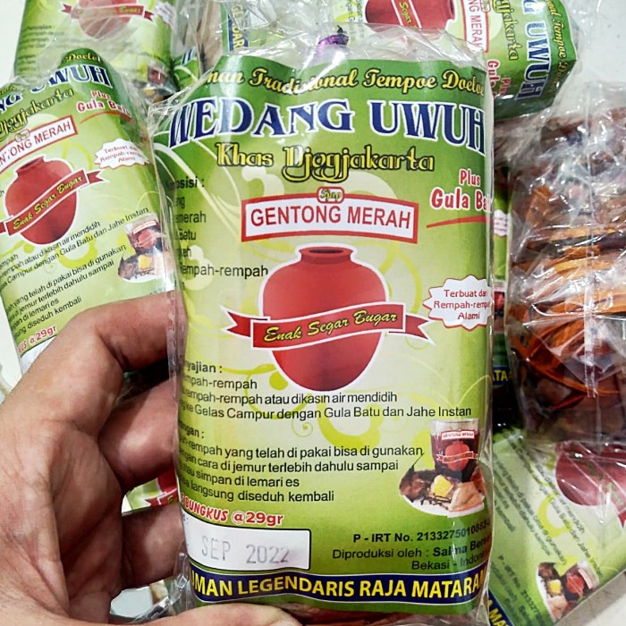 

bf011bb Wedang Uwuh | Gula Batu | Mbah Sudi Asli Imogiri | 5Bungkus Ds201Fs