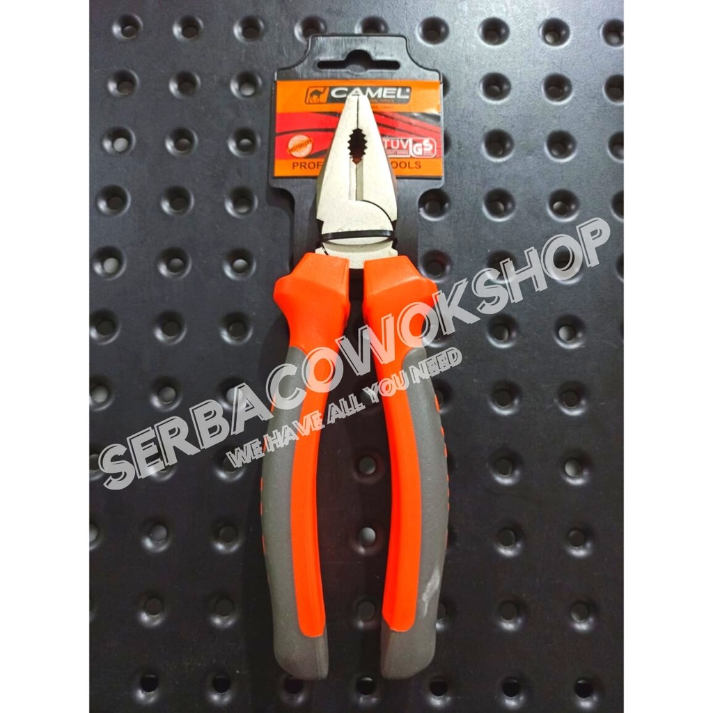 Camel Tang Kombinasi Chrome 8 Inch Tang Jepit Linesman Pliers 8 Inci Termurah Berkualitas