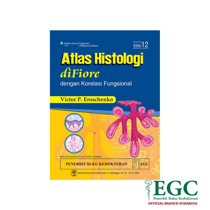 EGC SURABAYA Atlas Histologi diFiore Edisi 12