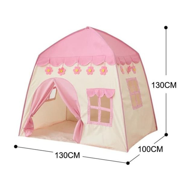 RS66 RS66-1 Tenda Anak Model House Rumah Jendela / Tenda Bermain Princess Castle Outdoor