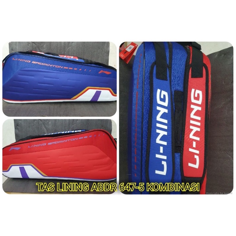 Tas Badminton Lining ABDR647 / ABDR 647 Kombinasi Original