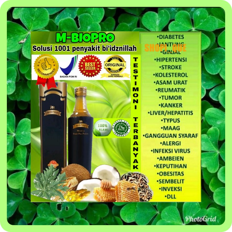 TERBUKTI AMPUH M-BIOPRO OBAT HERBAL SARIAWAN AKUT & RADANG TENGGOROKAN