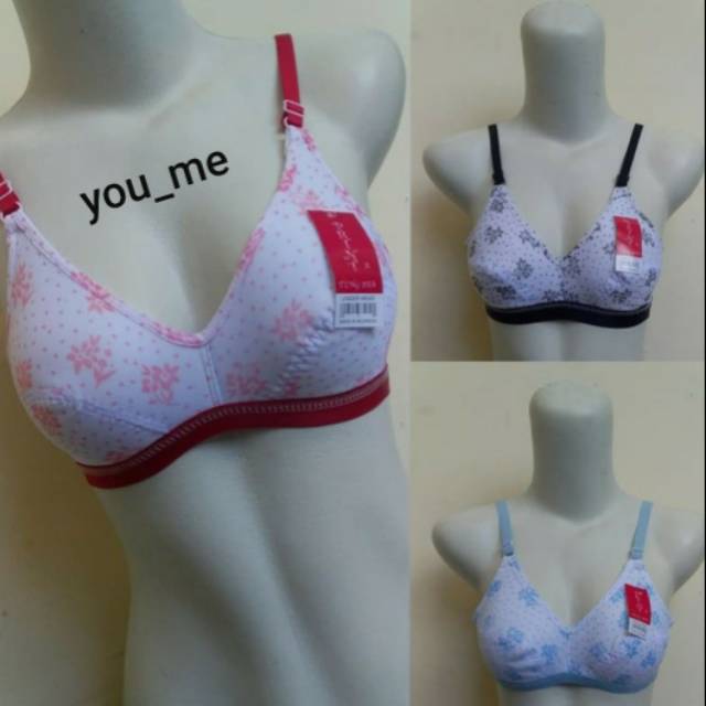 Bh remaja sport bra putih abg