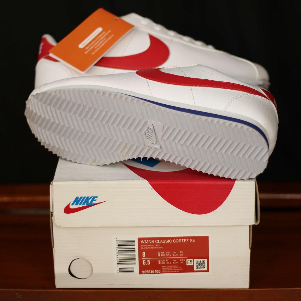 Bisa COD! Sepatu Sneakers Nike Cortez Varsity Red BNIB Premium, Harga Murah, Kualitas Mewah