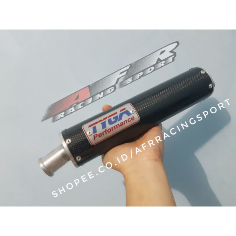Silincer Knalpot TYGA Ninja R RR karbon Kevlar