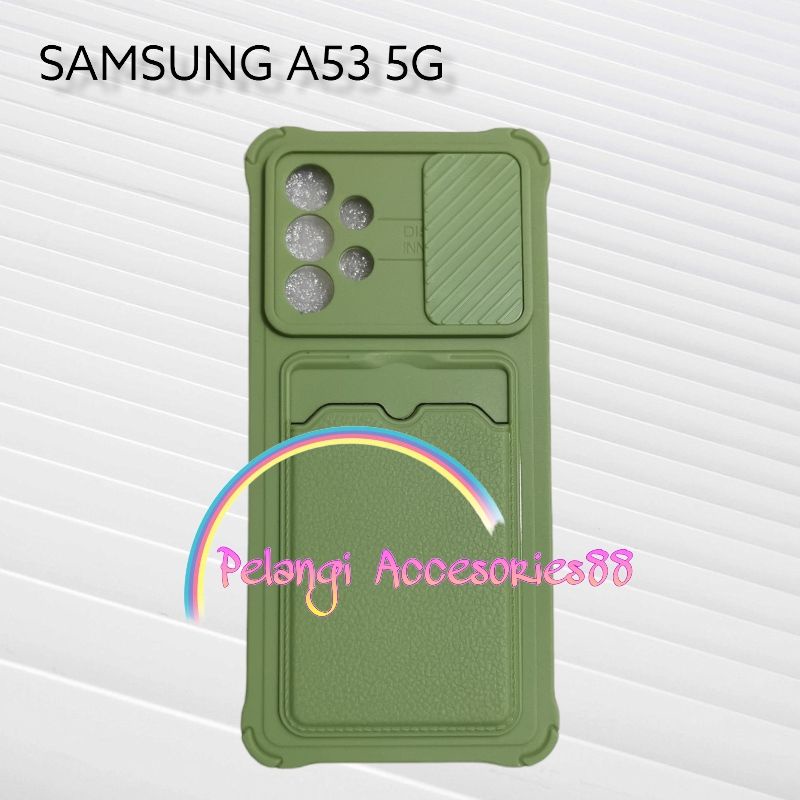 CASE SAMSUNG A53 5G SOFTCASE SLEDING WARNA WARNI