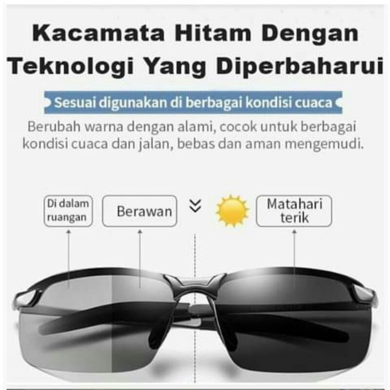 KACAMATA POLARIZED PHOTOCROMIC