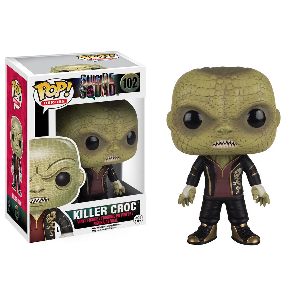 

Funko Pop Heroes Suicide Squad Killer Croc 102