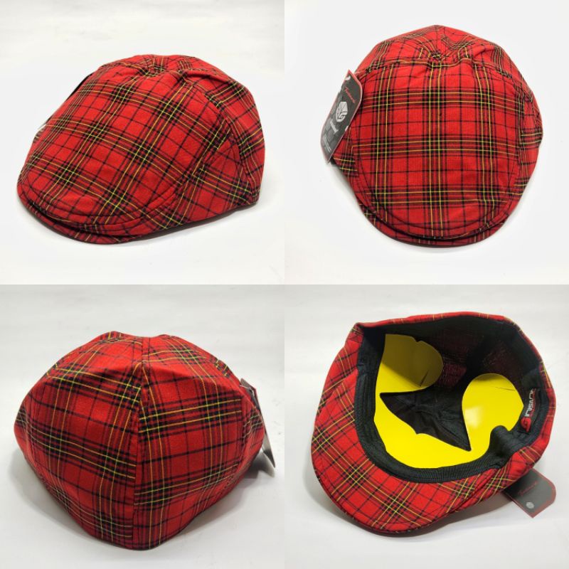 flat cap hat kotak2 / topi kodok / topi copet / topi pelukis /topi sutradara/ topi pria wanita