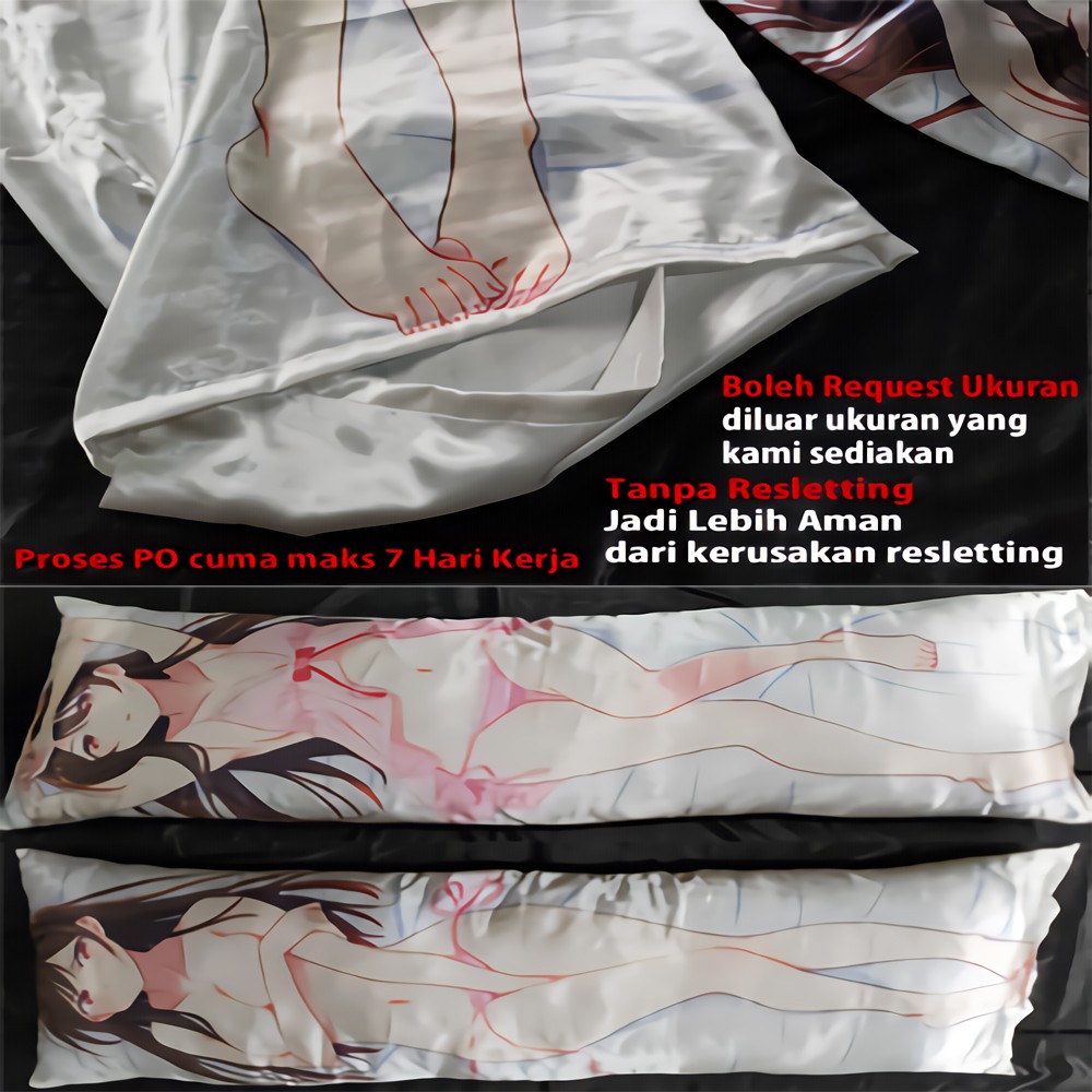 Custom Dakimakura & sarung bantal Gambar Bebas Boleh Cek Gambar Di T0ko P3d1a kami Di Otaku Kingdom