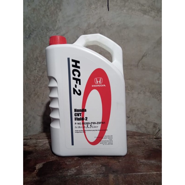 Oli Matic CVT Honda BRV, Mobilio, Brio HCF-2 Galon 3,5L