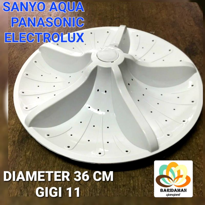 Pulsator Mesin Cuci Sanyo diameter 36 cm gigi 11