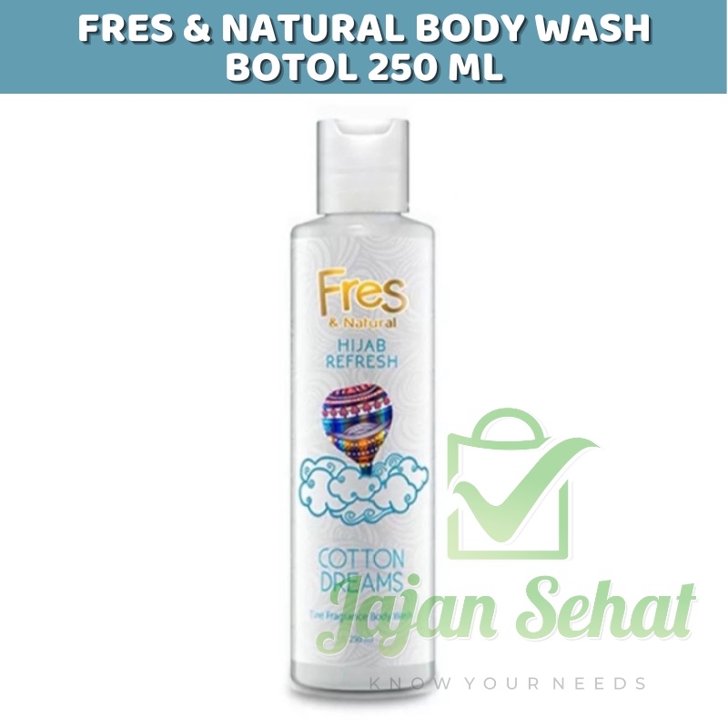 FRES &amp; NATURAL Body Wash Botol 250ml