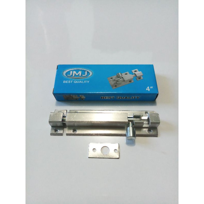 Grendel Pintu 4inci Aluminium / Gerendel Slot Pintu 4inch JMJ