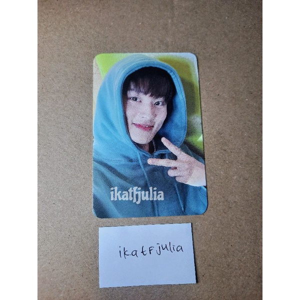 Photocard Mark Slowacid Autumn (PC Mark Hoodie Ijo)