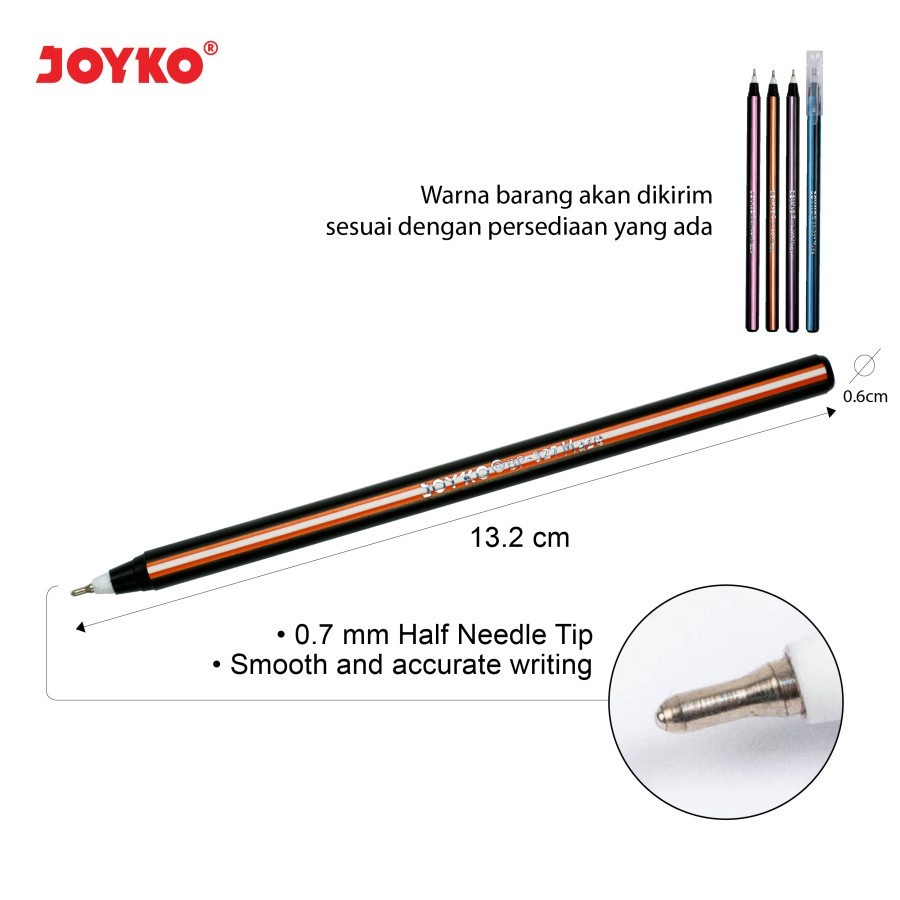 Joyko Pulpen Joyko BP-327 Maze 0.7 mm - Jual Lusinan