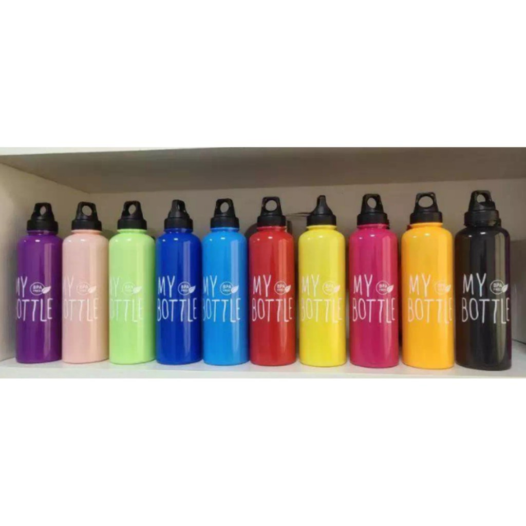 Botol Pocong B2488 My Bottle Tempat Air Minum Botol Warna Bpa Free Shopee Indonesia
