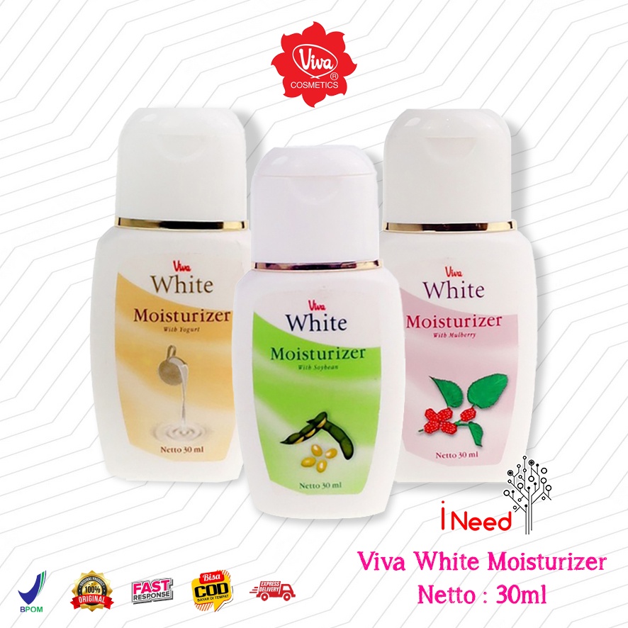 (INEED) Viva White Moisturizer 30ml Travel Size | Mulberry / Yogurt / Soybean