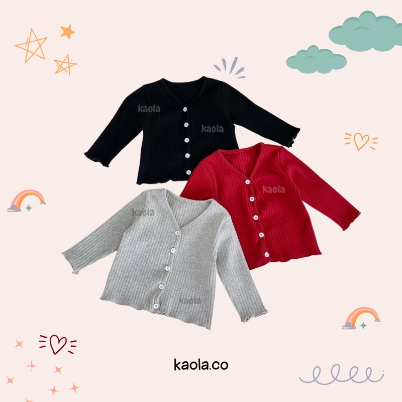 KAOLA - Ayyara Sweater | Sweater Rajut Bayi Perempuan
