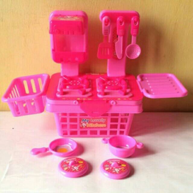 Mainan lovely kitchen set