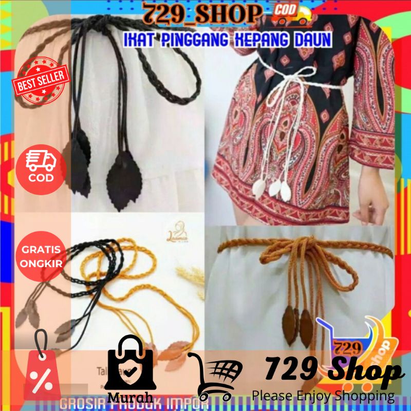 Ikat Pinggang Wanita Kepang Etnik Best Seller