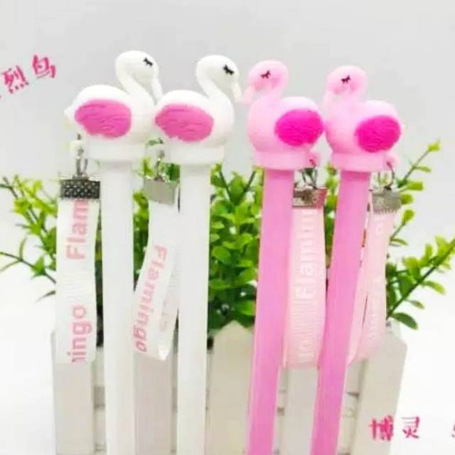 

Pulpen Angsa/ flamingo tag
