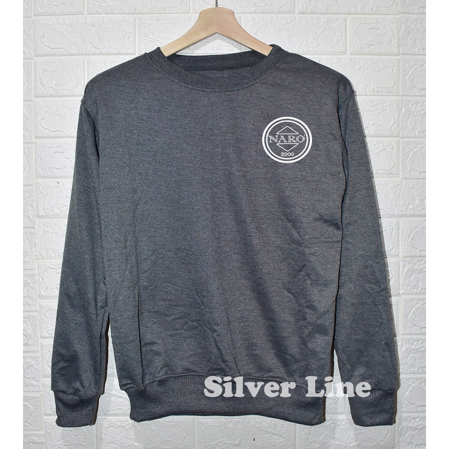 Sweater crewneck Termurah / unisex / Sablon Poliflex / Bisa bayar COD