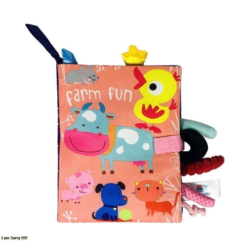 0TEETHER BOOK CARTER ACTIVITY BOOK BUKU BANTAL  SOFT BOOK BAYI GIGITAN BAYI BABY BOOK SOFTBOOK MURAH