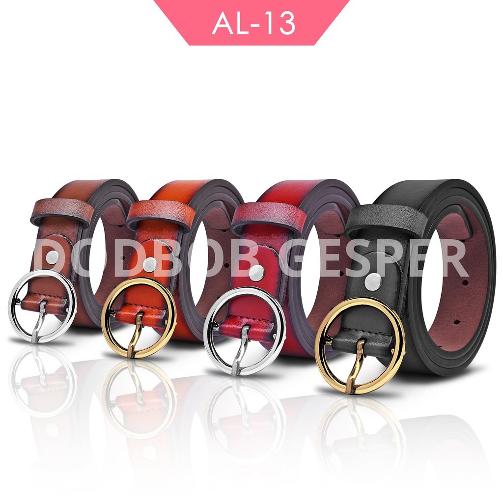 IKAT PINGGANG KULIT WANITA GESPER WANITA TALI SABUK KULIT FASHION WOMEN BELT CODE: AL-13