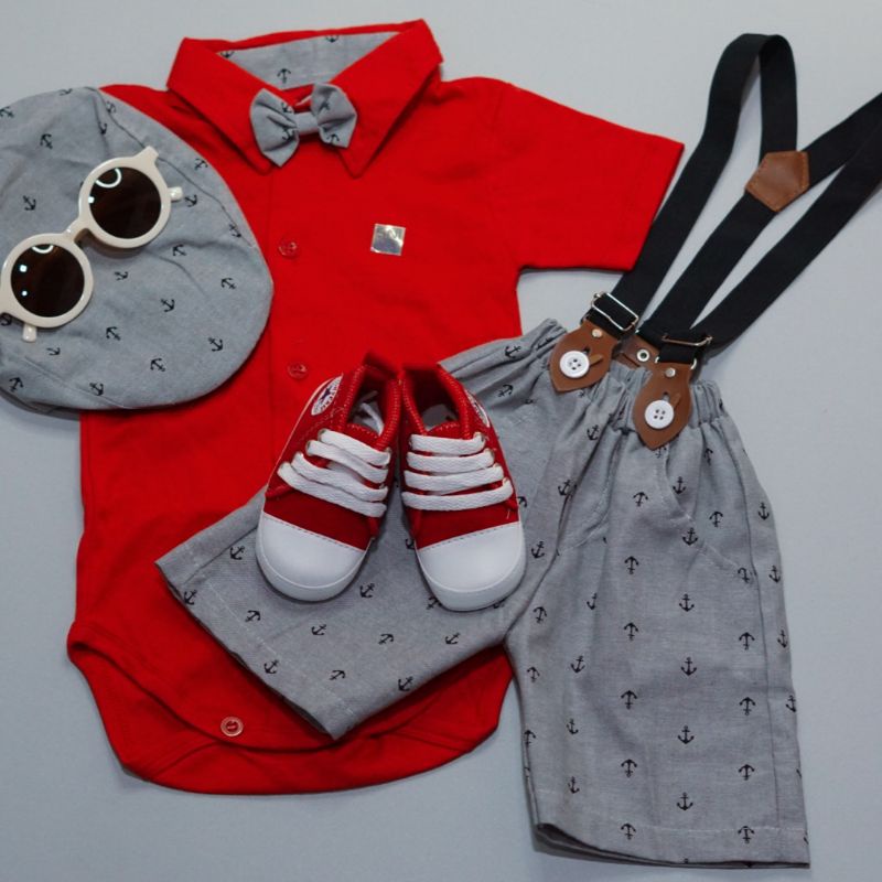 Exclussive Baby Boy Hampers / Kado Lahiran / Hampers Bayi/ Kado Bayi/ Kado Bayi Laki-Laki/ Baju Bayi-Paket 4