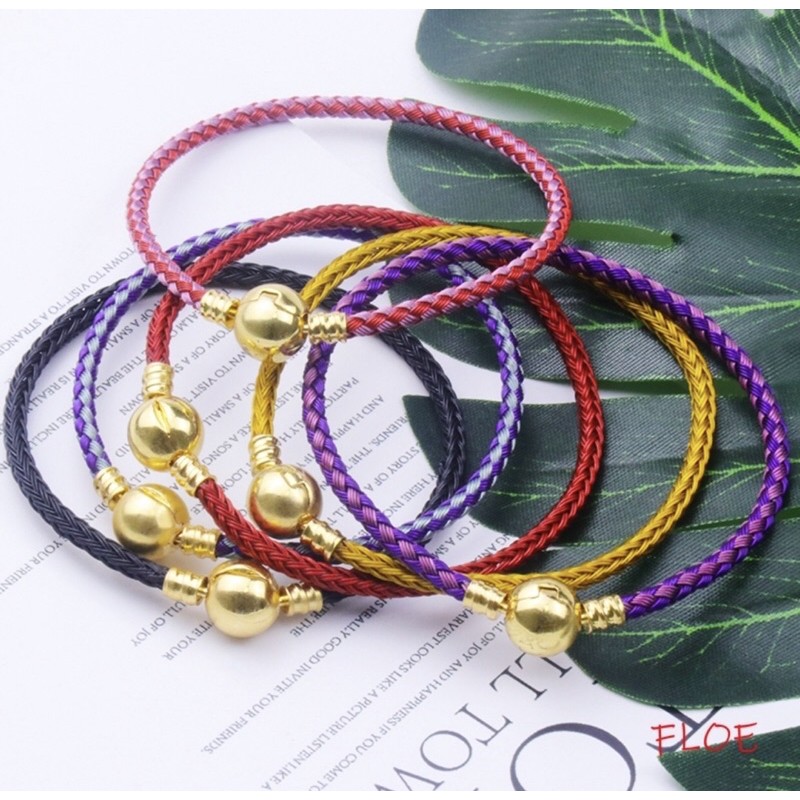 Gelang Tali Kawat Import Keren Antikarat dan Waterproof