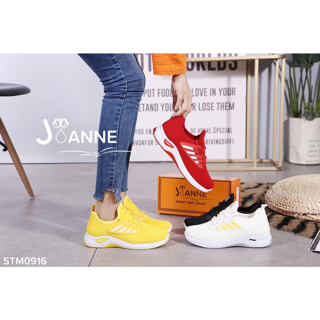 JOANNE FlyKnit Sneakers Shoes #STM0916 ORIGINAL (SALE)