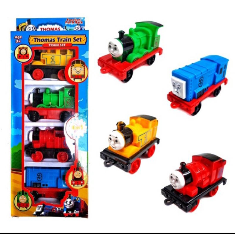 Mainan Kreta Thomas Train Set Kreta Api Thomas Isi 4 Pcs / Mainan Thomas And Friends