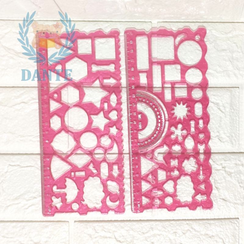 

Penggaris Motif Fancy Ruler MS - 1101