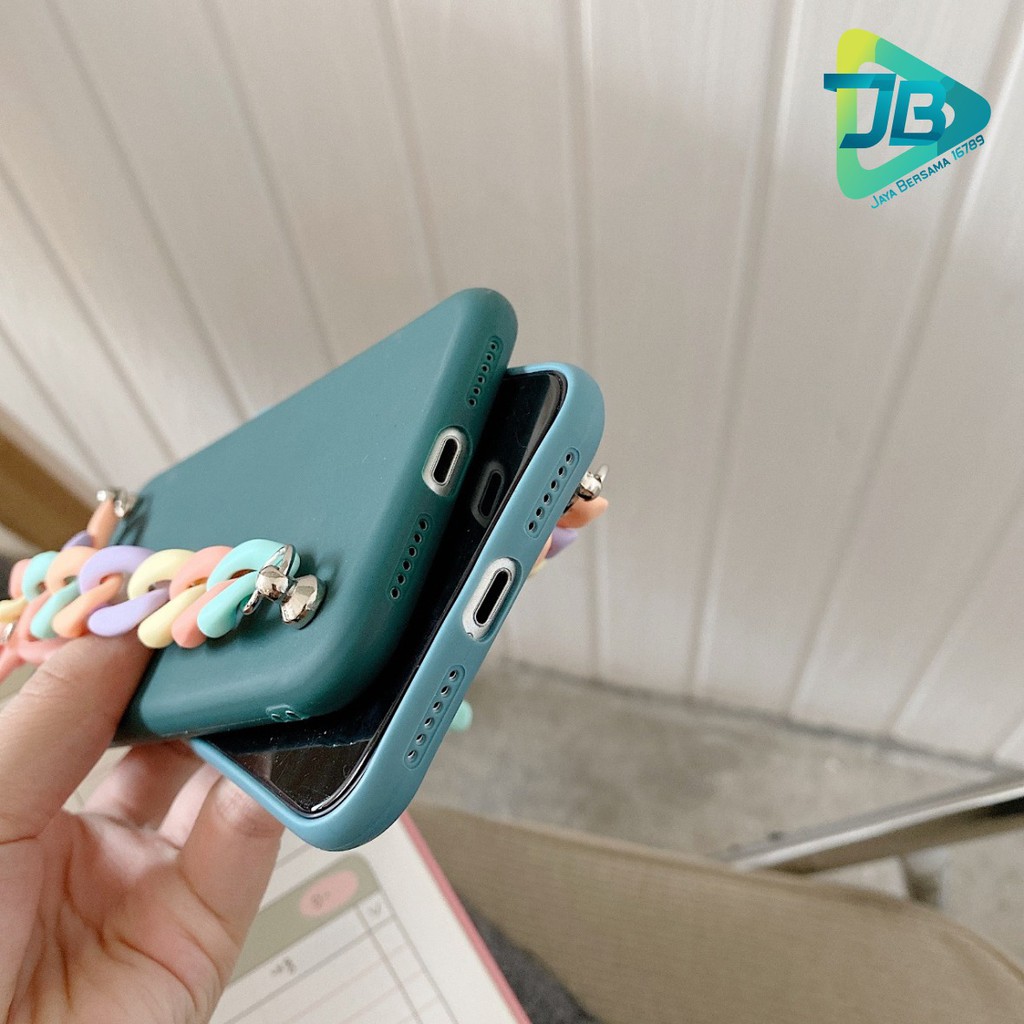 case softcase candy gelang rantai oppo reno z 2 2f 2z 3 a91 4 4 a31 a8 a81 a92 a52 reno ace JB2564