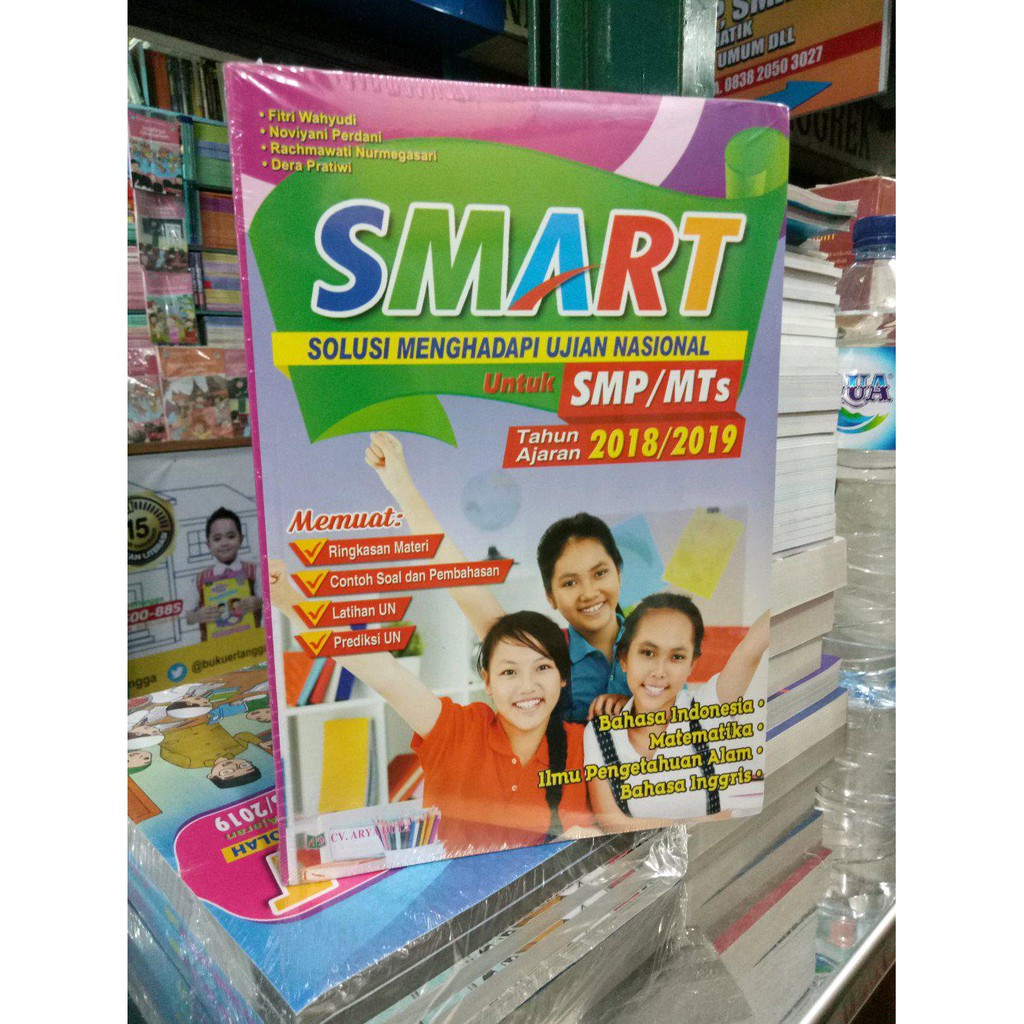 Jual buku SMART UN SMP 2019 Plus Kunci Jawaban.  .Solusi Menghadapi UJian Nasional SMP 2019. .Cv.