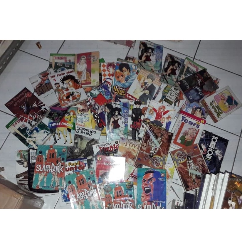 Obral komik manga cabutan m&amp;c level tiga lancar segel judul random