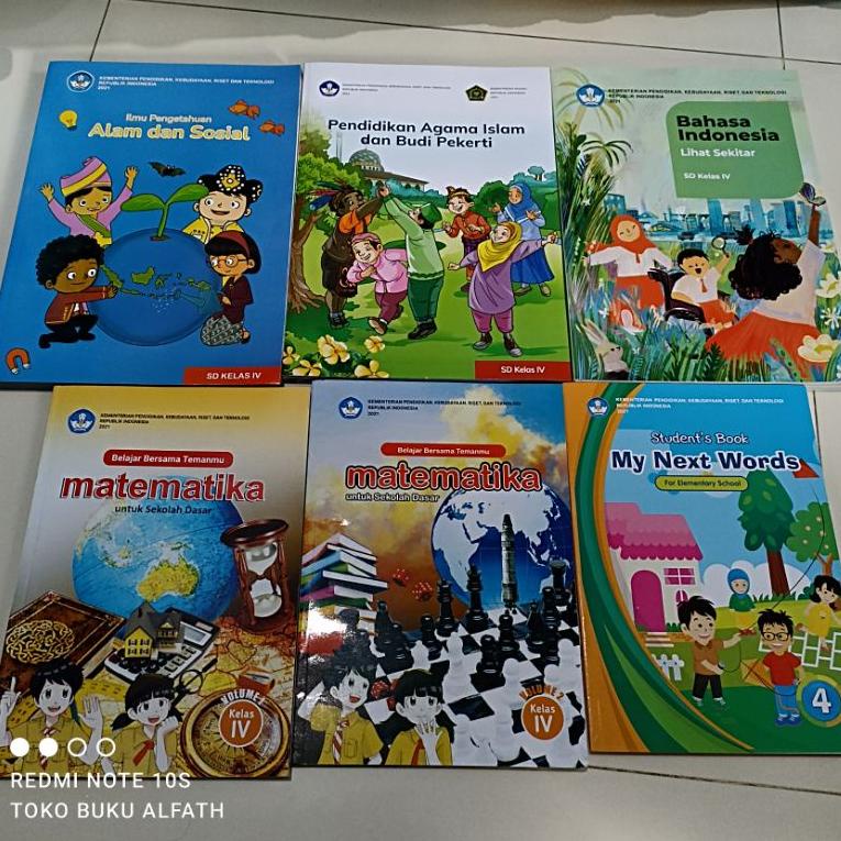 

{X-EYO} {✓} BUKU KURIKULUM MERDEKA KELAS 4 SD PELAJARAN BHS INDONESIA, IPAS, PEND AGAMA ISLAM, BHS INGGRIS, MATEMATIKA ||proses cepat}
