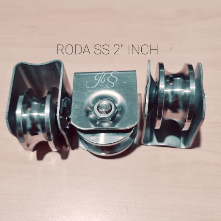 RODA 2&quot; INCH STAINLESS STEEL SUS 201