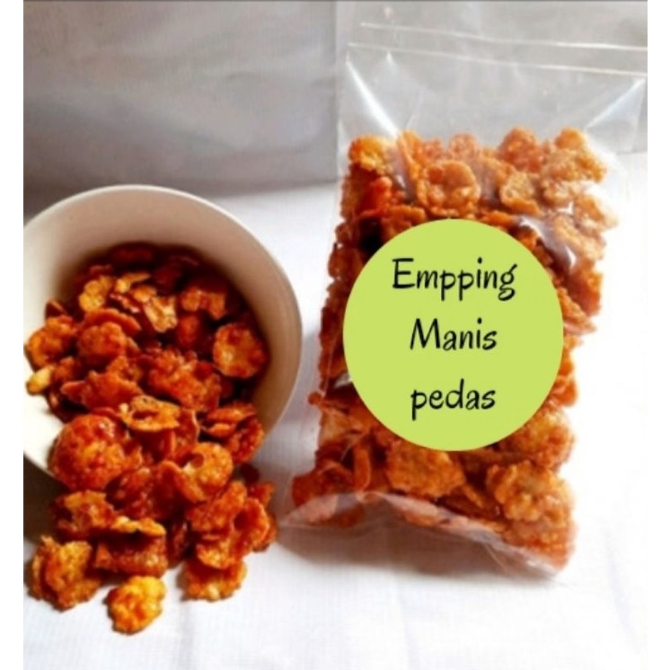 

Emping Melinjo pedas manis 250gr