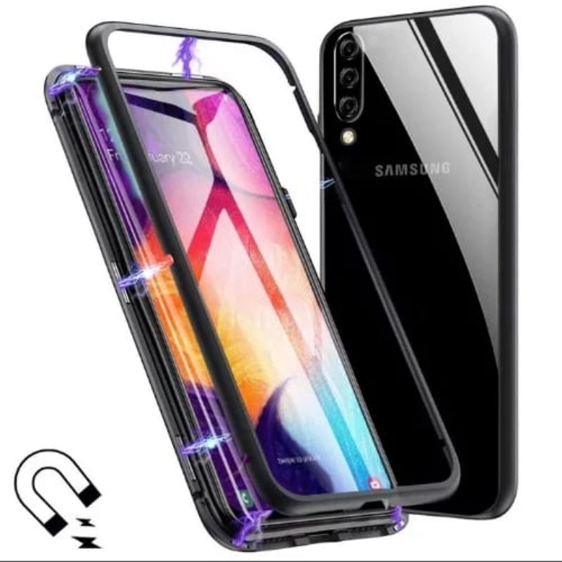 Case Magnetik Samsung A20s A50 A50s A30s A70 M20 Casing Hardcase Magnetic