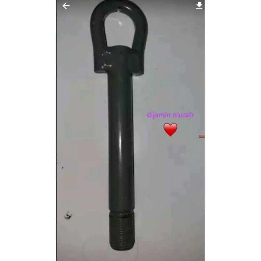 CANTOLAN DEREK BESI UNTUK TARIK MOBIL PENGAIT BESI DEREK