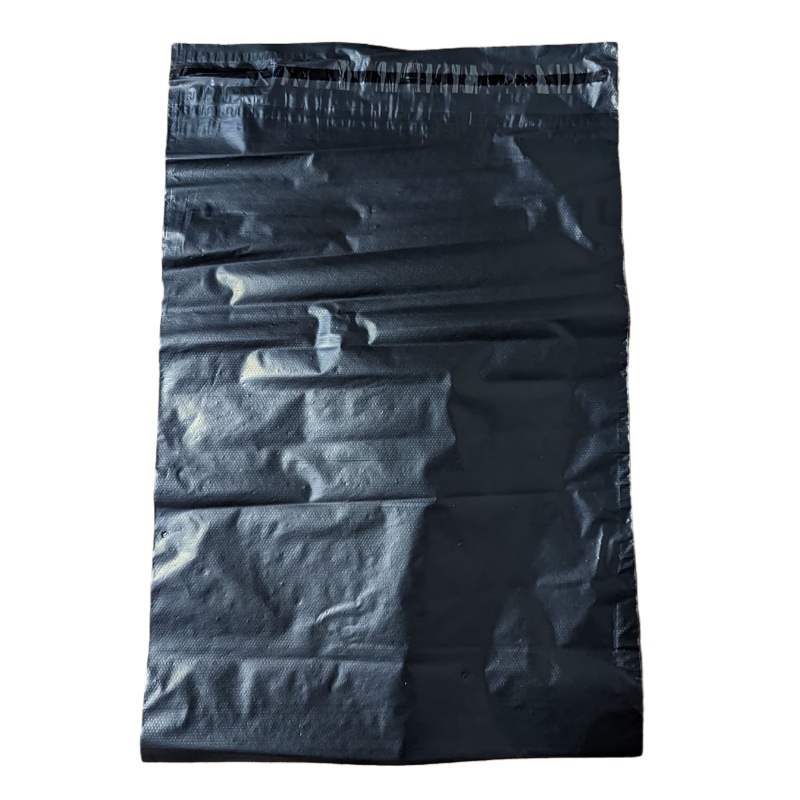 JAKARTAWHOLESALE [COD] ISI 100PCS PLASTIK POLYMAILER PLASTIC PACKING ONLINE BLACK 28x40Cm