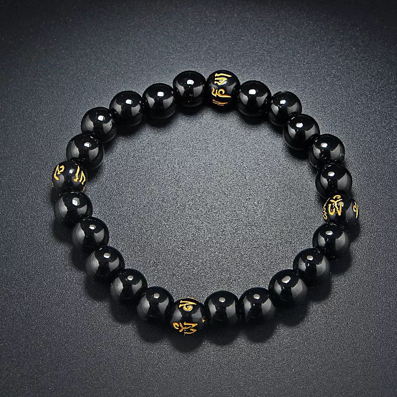 [Bayar di Tempat] Gelang Giok Hitam Model Keren