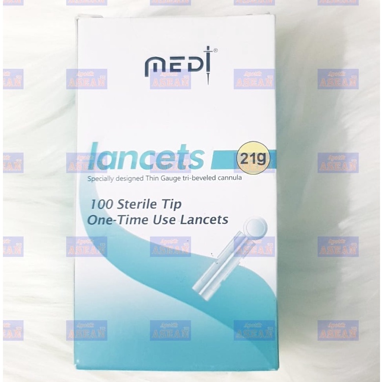 Blood lancets / Jarum bekam medi 21G 100pcs