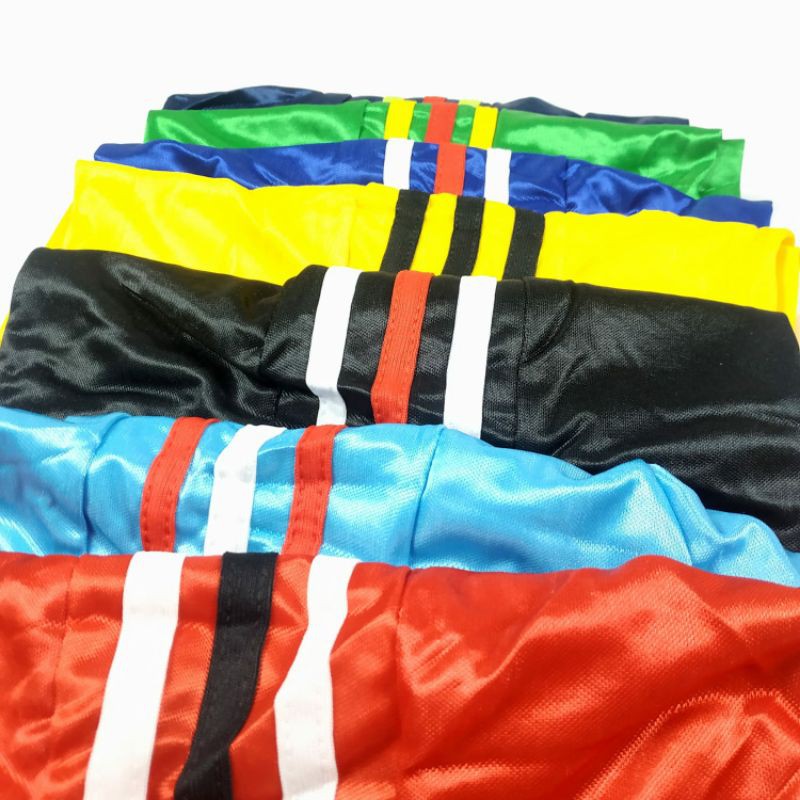 Celana Kolor Pendek Santai Futsal Bola Sepakbola Sport Pria Cowok Dewasa All size Bahan Kilap Murah