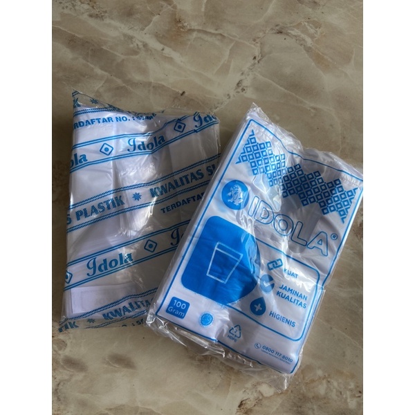 Kresek Gelas Cup Pop Ice Idola