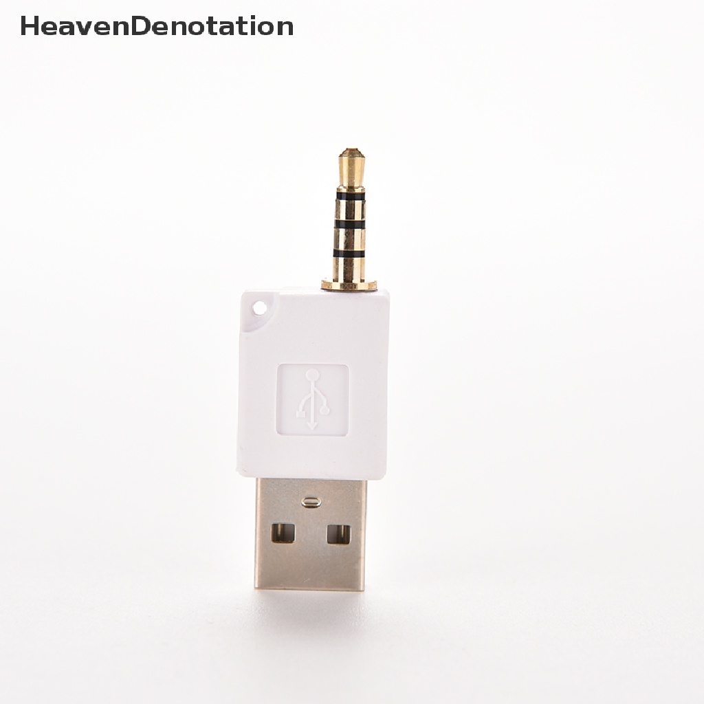 Adapter Converter Plug Jack Audio Aux 3.5mm Male Ke Usb 2.0 Female