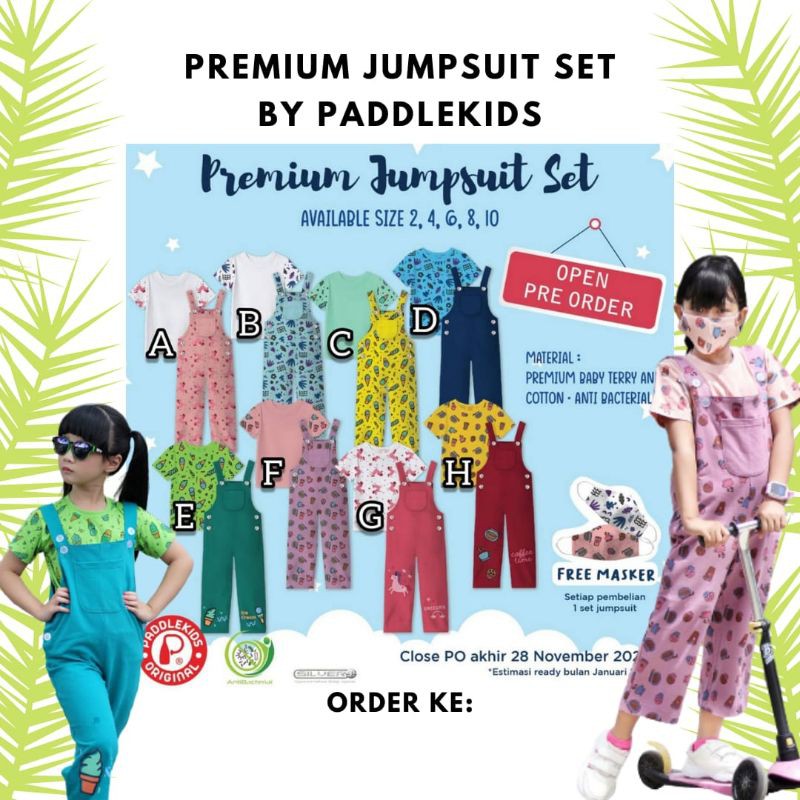 Jumpsuit Paddle Kids